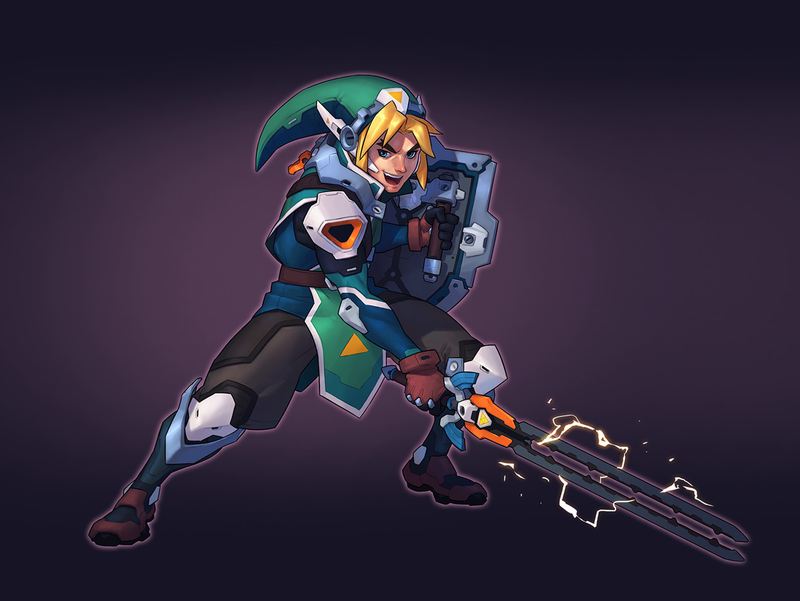 Illustration for article titled If Link Was An Overwatch Character...
